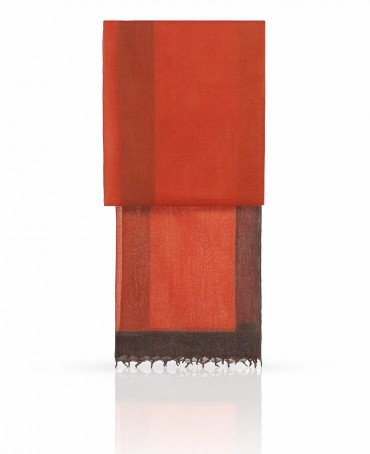 Палантин Унисекс W-BORDE/RUST.TAU